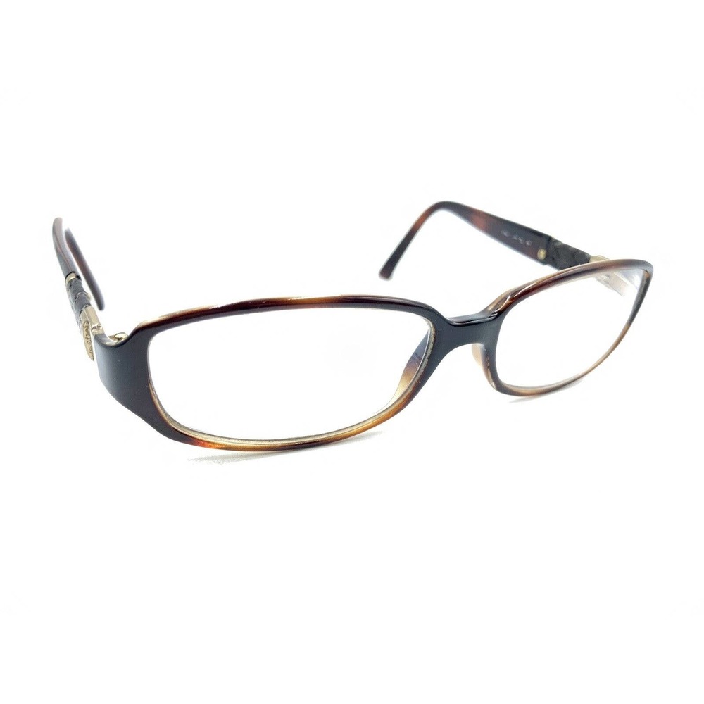 Fendi Cold Insert Brown Tortoise Rectangle Eyegla… - image 1